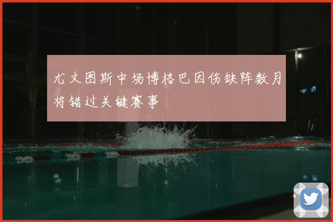 尤文图斯中场博格巴因伤缺阵数月将错过关键赛事